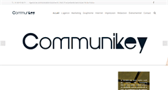 Desktop Screenshot of communikey.fr